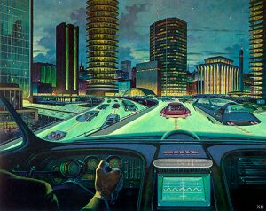 retro-futurism highways