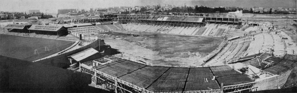 inicios estadio santiago bernabeu