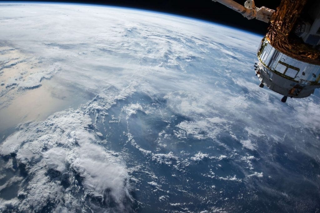  Image of the earth seen from space