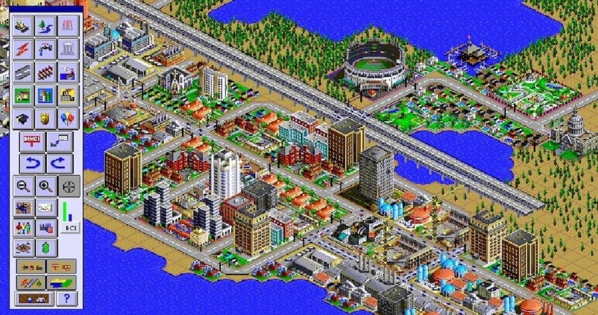 Captura de pantalla de una imagen de la ciudad del juego