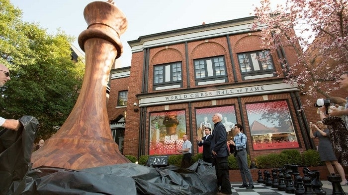 The World Chess Hall of Fame in Saint Louis.