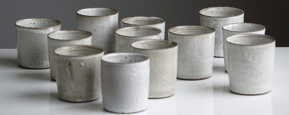 12 recipientes de cerámica