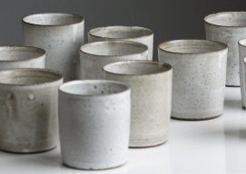 12 recipientes de cerámica