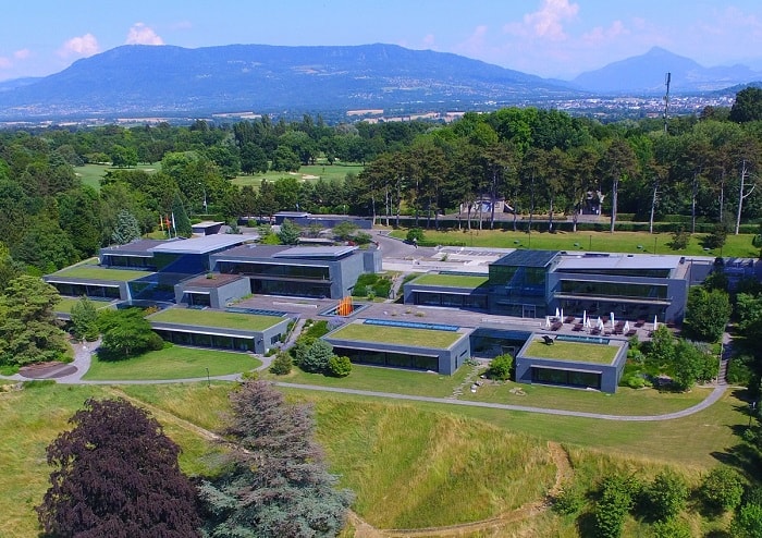 Instalaciones de Foro Económico Mundial en Davos, Suiza
