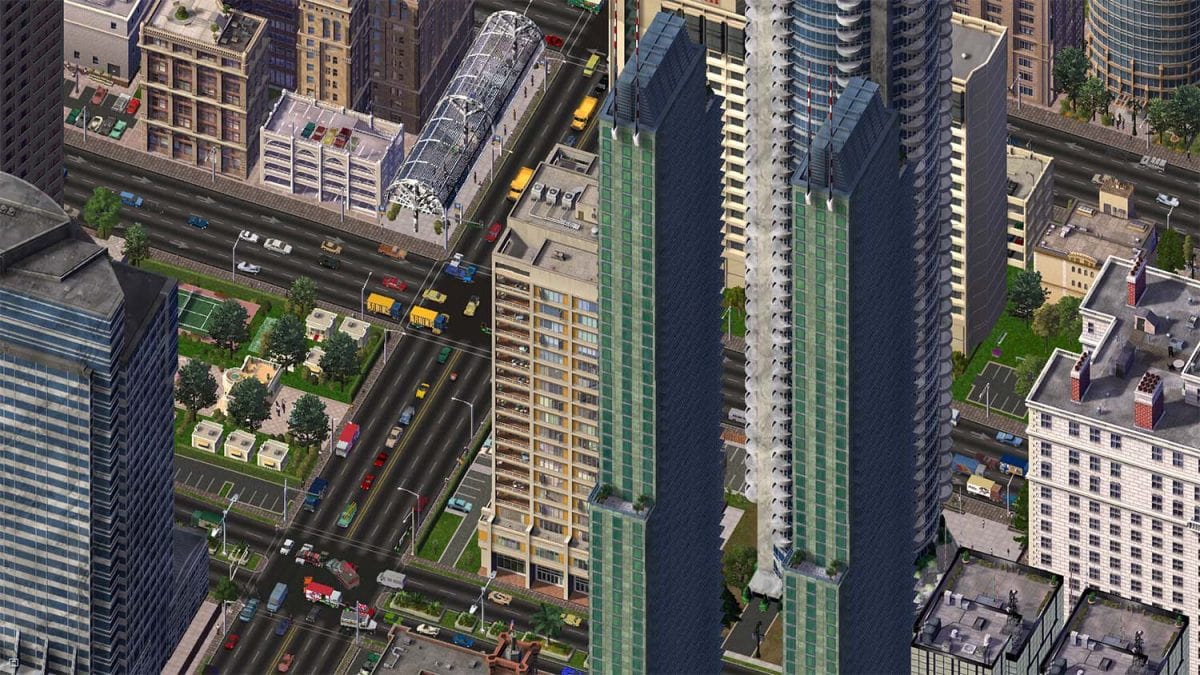 Imagen aerea de una ciudad