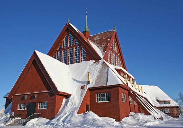 Iglesia de Kiruna que será trasladada