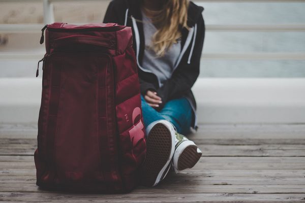 Traveling with little luggage