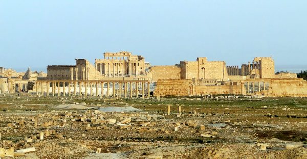 Ruins of the Temple of Bel in Palmira