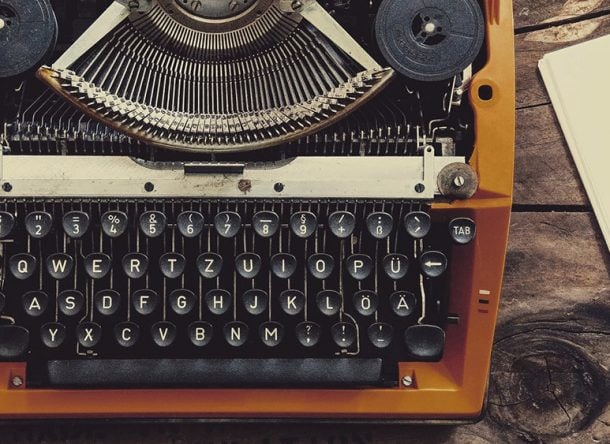 maquina de escribir