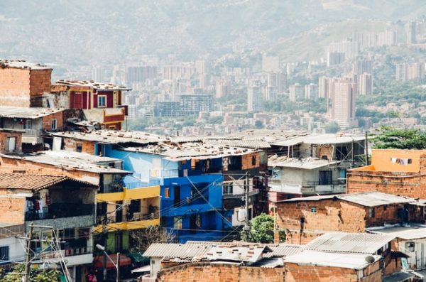 los barrios más altos de la ciudad de Medellín
