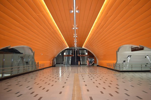 metro station