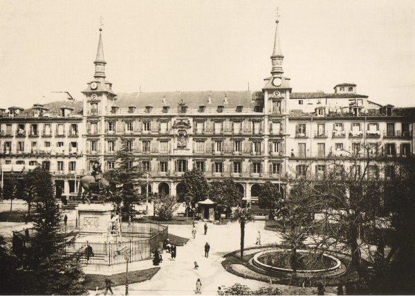 la Plaza Mayor en 1930