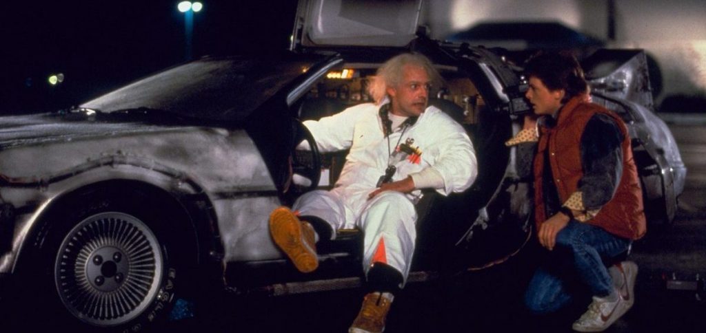 DeLorean from 'Back to the Future'