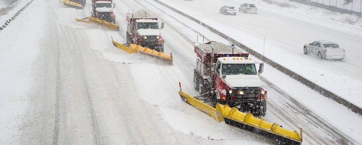 Snowplow trucks
