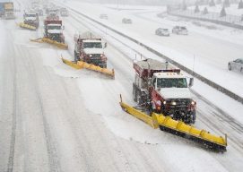 Snowplow trucks