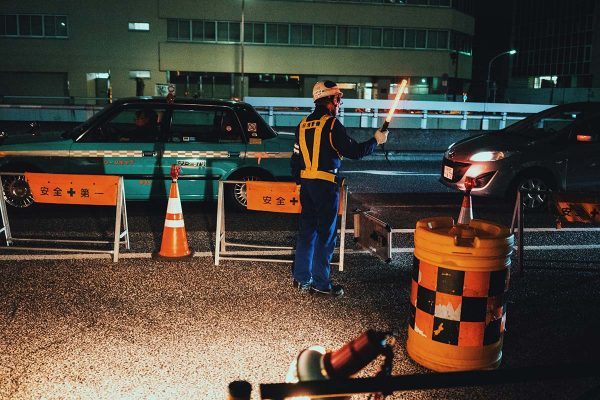 traffic cones are among the most common signaling elements