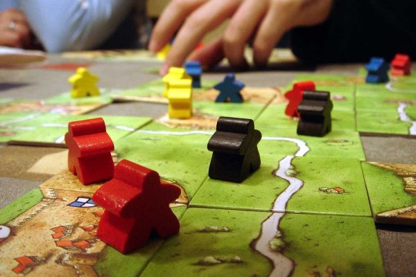 A game of Carcassonne
