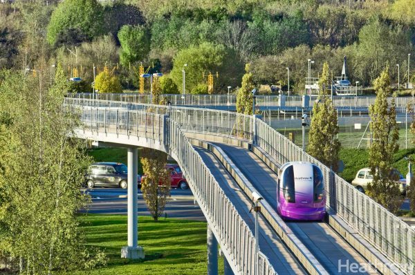 Heathrow PRT vehicle