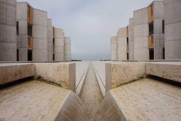 The Salk Institute in La Jolla.