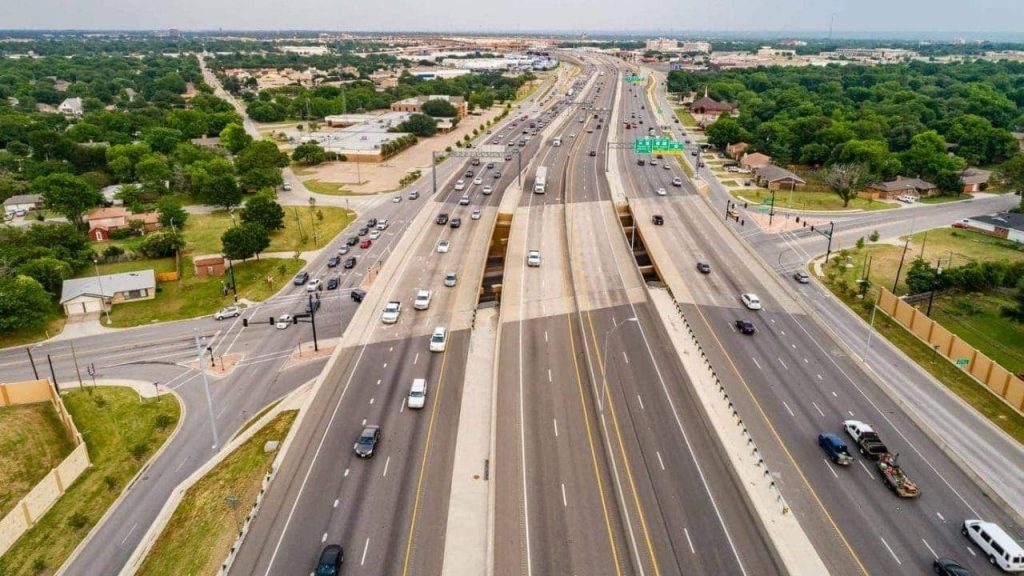 the North Tarrant Express highway
