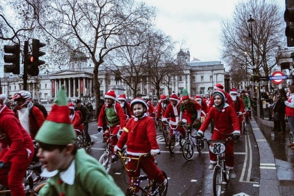 Papa Noel en Londres