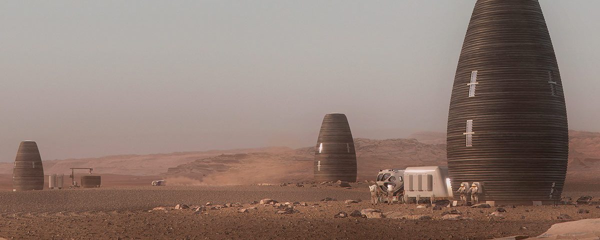 Recreación de Marsha en Marte