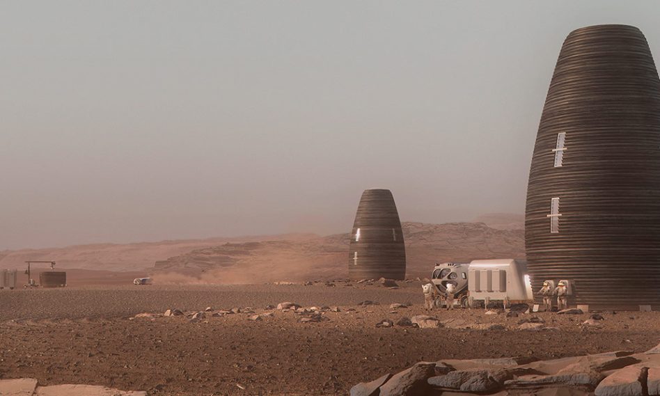 Recreación de Marsha en Marte