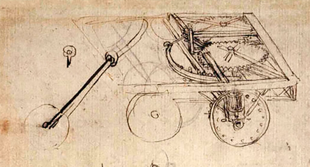 Boceto de Leonardo da Vinci