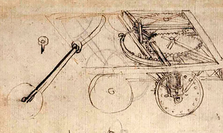 Boceto de Leonardo da Vinci