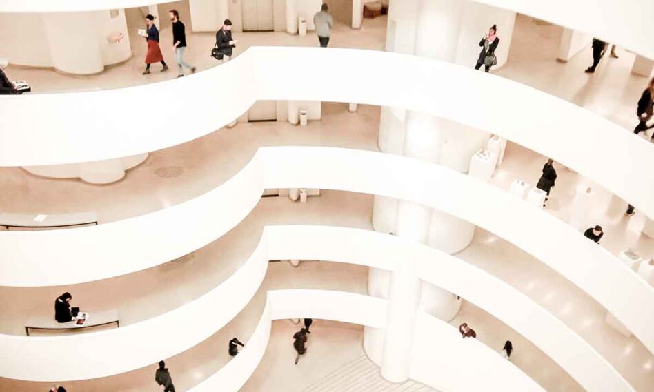 Interior Museo Guggenheim de Nueva York