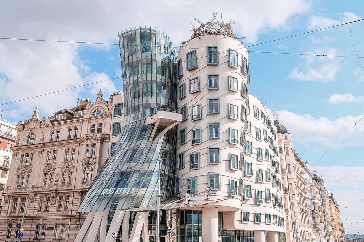 The Dancing House in Prague