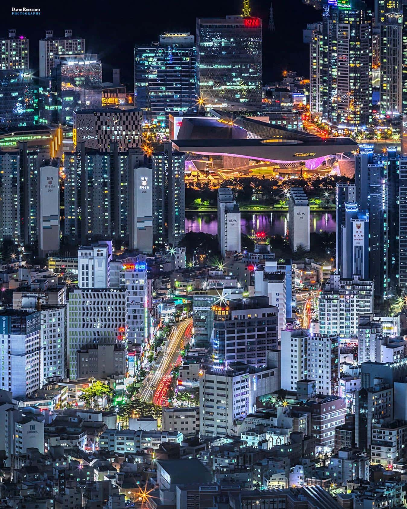 la ciudad de Busan en Corea del Sur