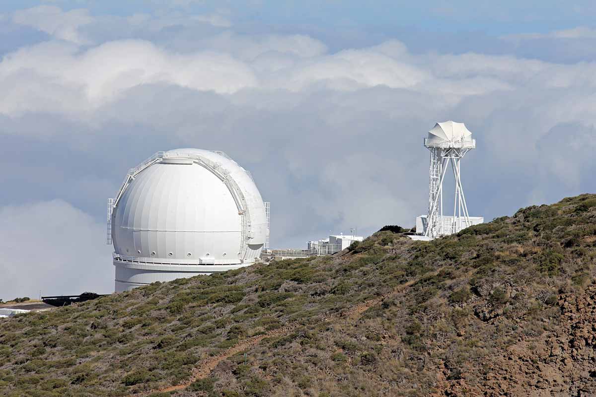 Telescopes at Roque de los Muchachos