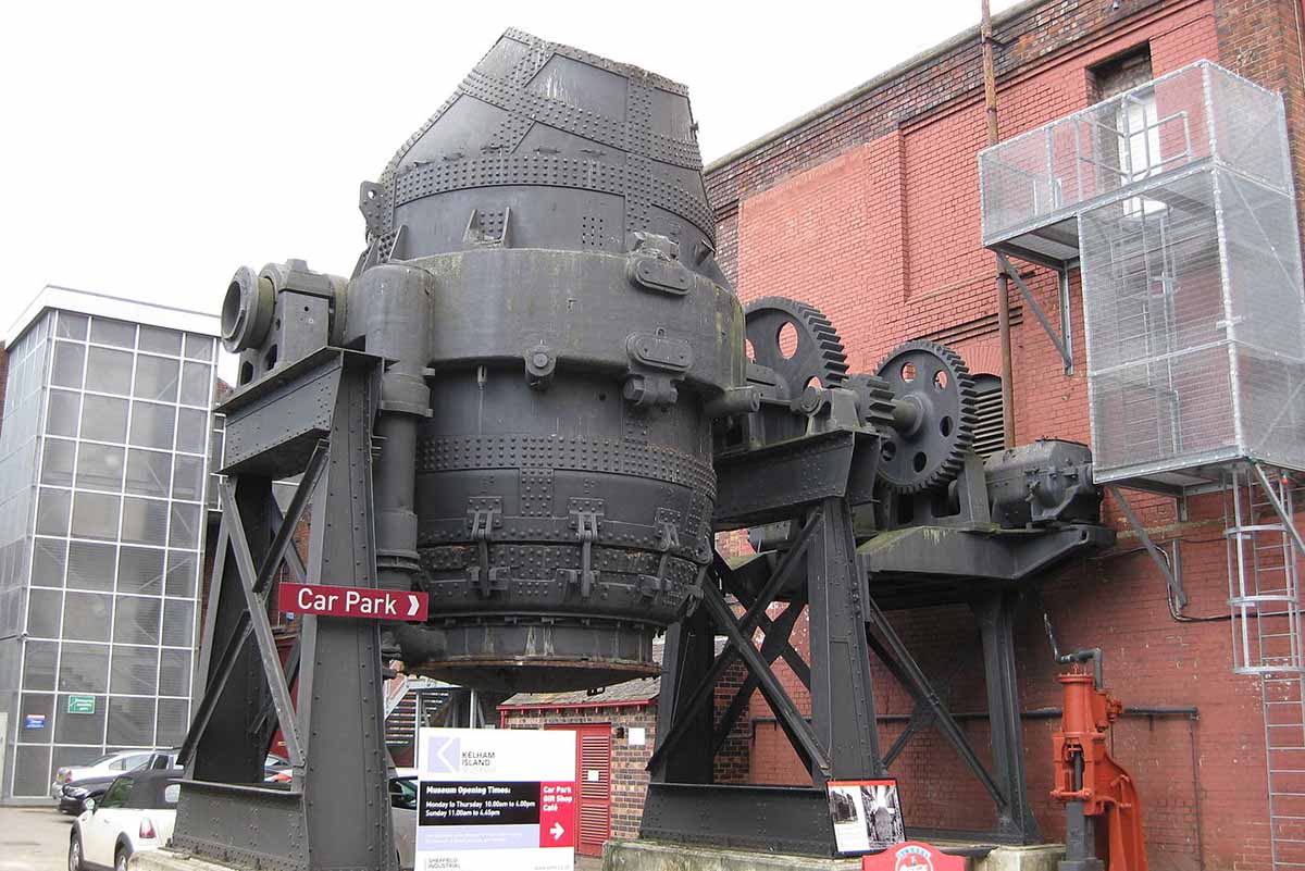 Bessemer’s Converter at the Kelham Island Museum