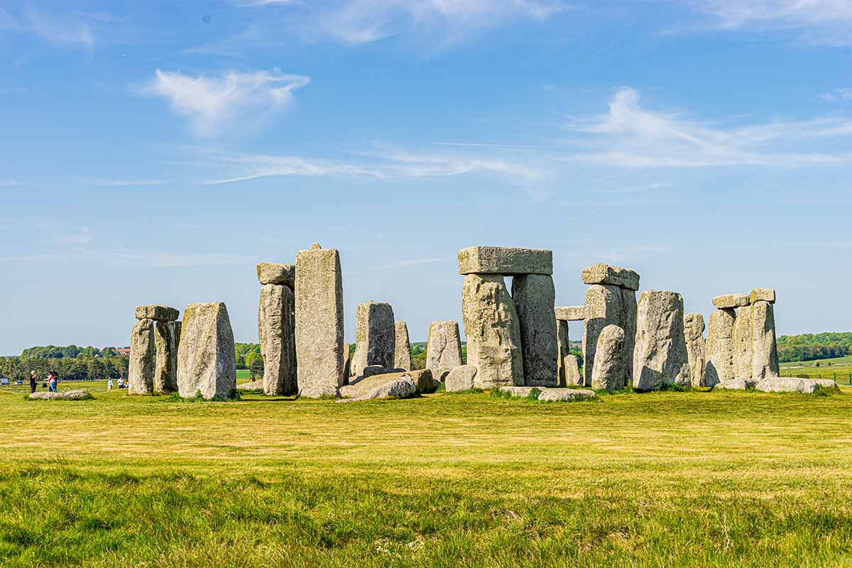 Stonehenge, in the United Kingdom.