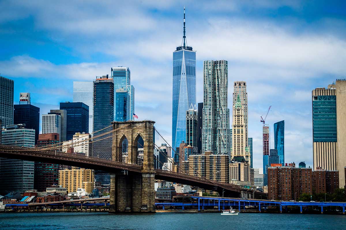 The New York skyline