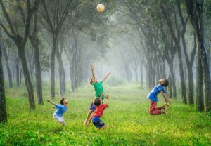 Children playing