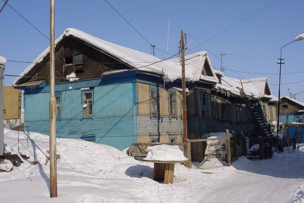 Vivienda en Yakutsk. 