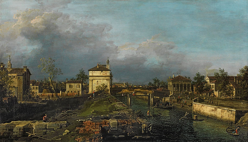 “Porta Porcello en Padua” (hacia 1760)