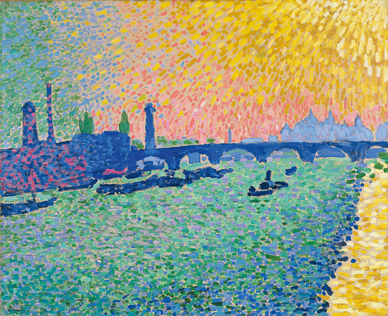 “The Waterloo Bridge” (1906) is on display at the Thyssen-Bornemisza National Museum.