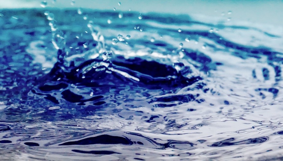 Crystal-clear spring water