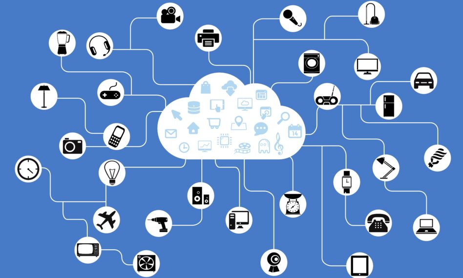 Representación visual del impacto del IoT en la construcción de ciudades más inteligentes