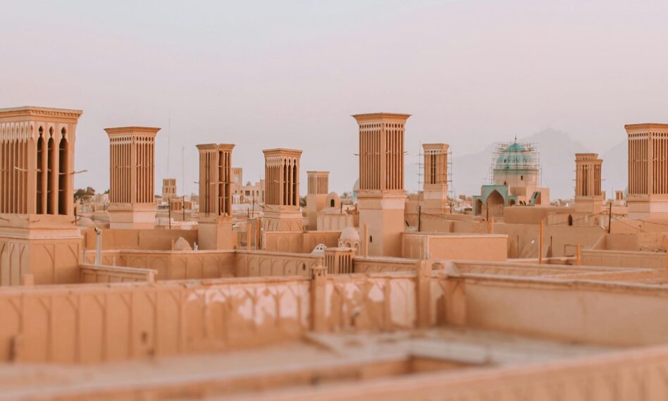 Captadores de viento en Yazd