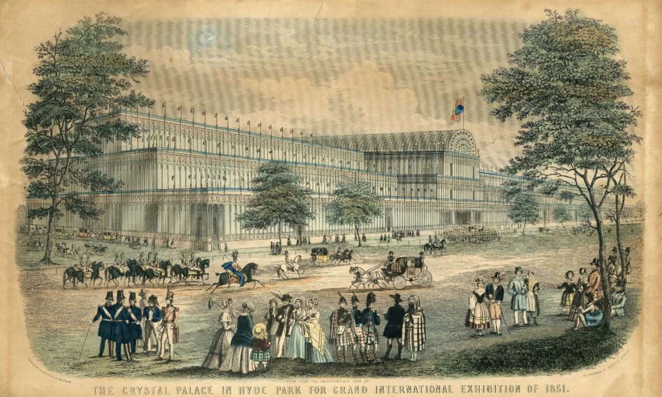 The Crystal Palace in Hyde Park