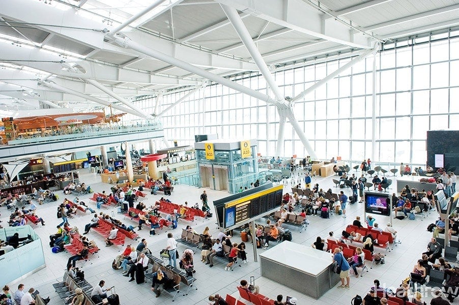 Terminal 5 at Heathrow Airport