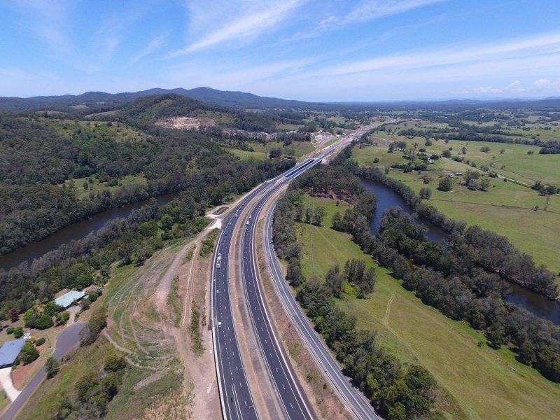 La autopista Australiana Pacific Highway es un proyecto BIM