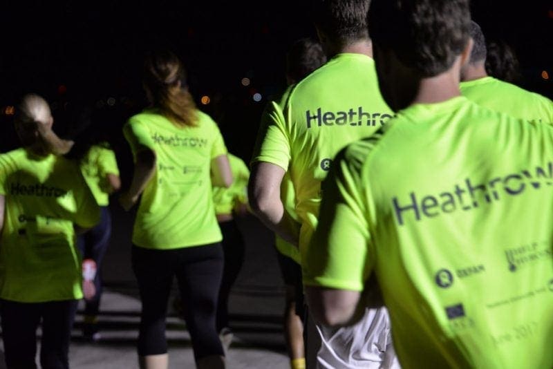 heathrow midnight marathon 2017