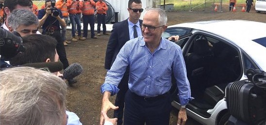Australian prime minister visits Toowoomba works