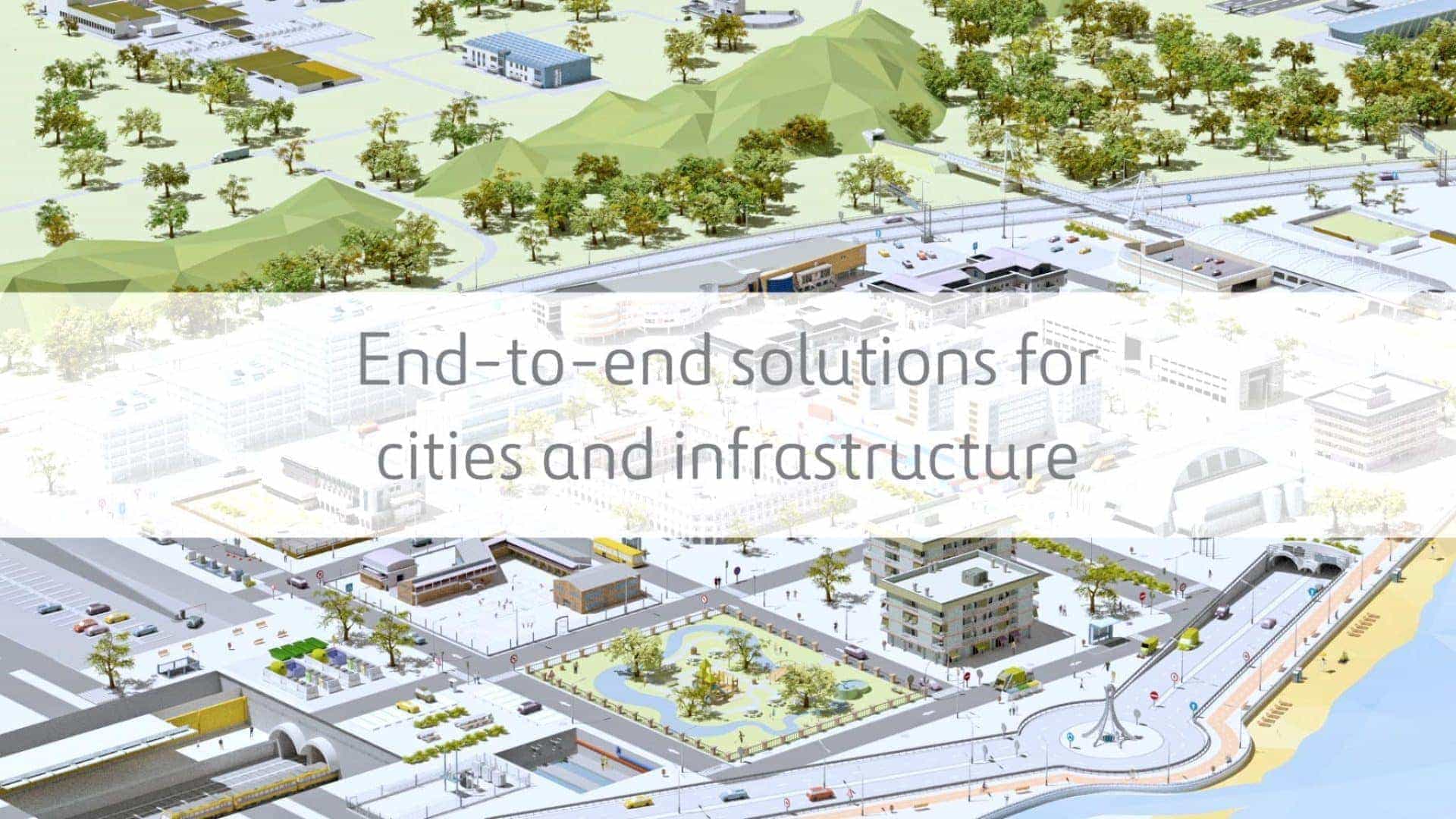 end to end solutions for cities and infrastructure