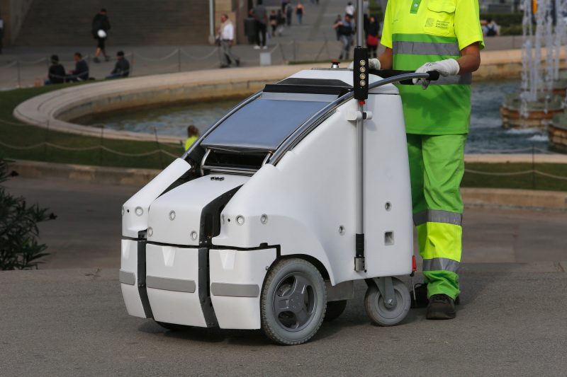 The Street Cleaning Robot A1A3